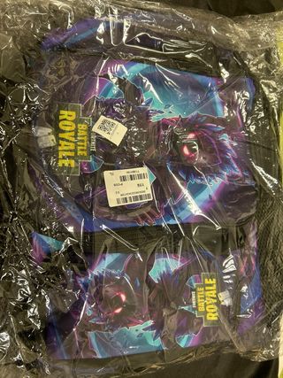 Pack Fortnite: Mochila, Bandolera y Estuche