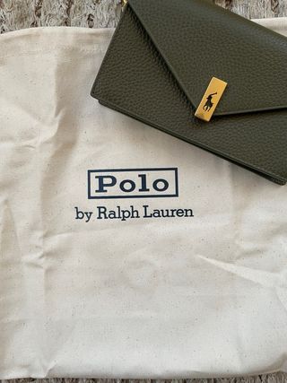 Bolsa Tiracolo Polo Ralph Lauren Verde khaki