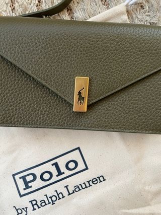 Bolsa Tiracolo Polo Ralph Lauren Verde khaki