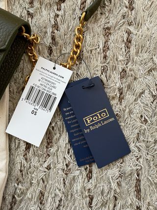 Bolsa Tiracolo Polo Ralph Lauren Verde khaki