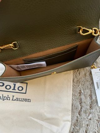 Bolsa Tiracolo Polo Ralph Lauren Verde khaki