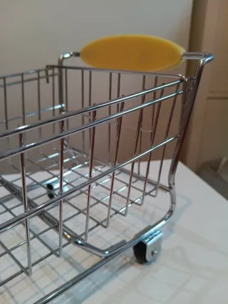 Frutero Carro Compra Miniatura