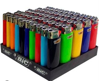 15 confezioni di accendini BIC colorati