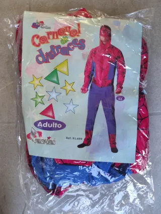 Disfraz Spiderman Adulto Talla 52 Profisa