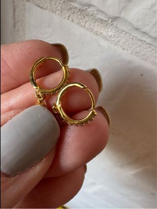 Orecchini Argento 925 placcati oro 18K