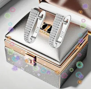 Pendientes Plata Mariposa Circonitas Nuevos