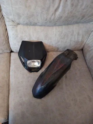 Careta y guardabarros SMX