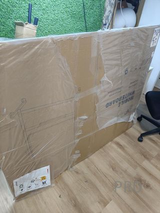 Pizarra blanca grande móvil magnética - Vizpro