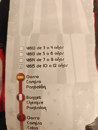 Disfraz Paje Real Niño Talla 10-12 Años