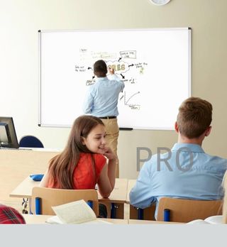 Pizarra blanca grande magnética 180x120 - Nobo