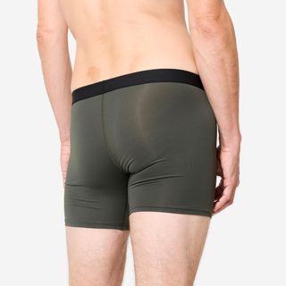 Lote 3 Bóxeres Hombre Azul Oscuro-Azul-Caqui Transpirables