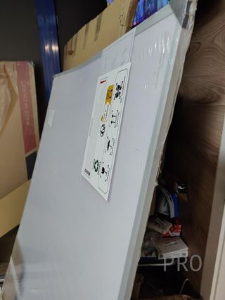 Pizarra blanca grande magnética con marco - Viz