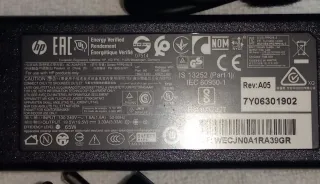 Cargador HP PPP019L-S 65W 19.5V 3.33A