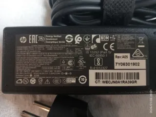 Cargador HP PPP019L-S 65W 19.5V 3.33A