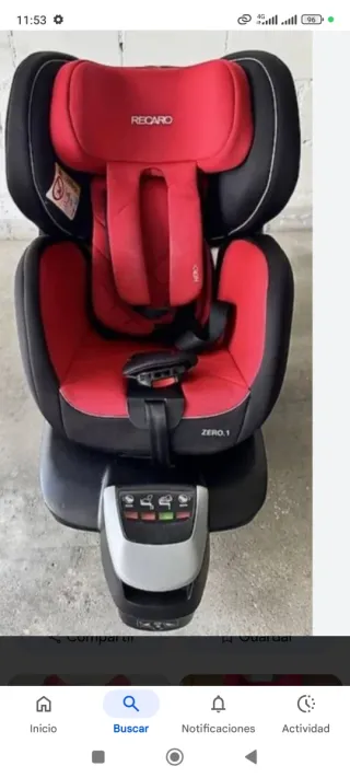 Silla coche grupo 0-1 360 RECARO