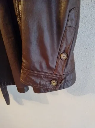 Chaquetón Piel Massimo Dutti Talla 54