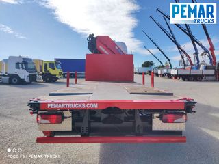 SCANIA R 450 6X2 GRUA HMF 5020 K-5 CAJA FIJA - BDF