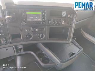 SCANIA R 450 6X2 GRUA HMF 5020 K-5 CAJA FIJA - BDF