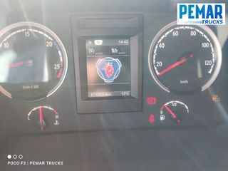 SCANIA R 450 6X2 GRUA HMF 5020 K-5 CAJA FIJA - BDF