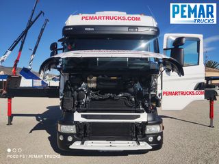 SCANIA R 450 6X2 GRUA HMF 5020 K-5 CAJA FIJA - BDF