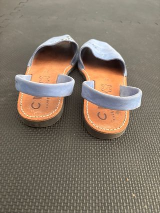 Sandalias Ria Mujer Azul Multicolor