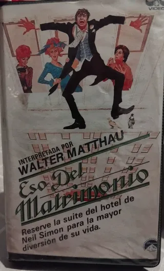 BETA. Eso Del Matrimonio - Walter Matthau