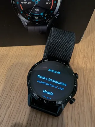 Huawei Watch GT 2 46mm Negro/Plata