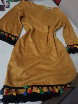 Vestito vintage con nappe