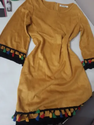 Vestito vintage con nappe