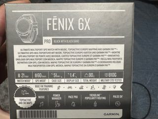 Garmin Fenix 6X Pro 51mm Negro.