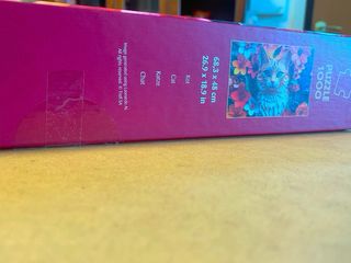 Puzzle 1000 pezzi Trefl Gatto Fiori