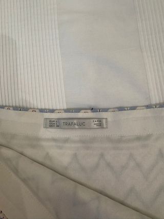 Falda corta geométrica