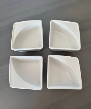 Set 4 ciotole porcellana Weissestal