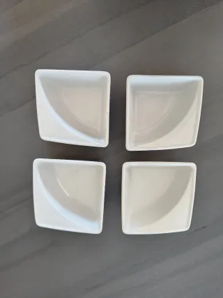 Set 4 ciotole porcellana Weissestal