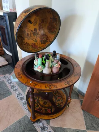 Botellero Globo Terráqueo