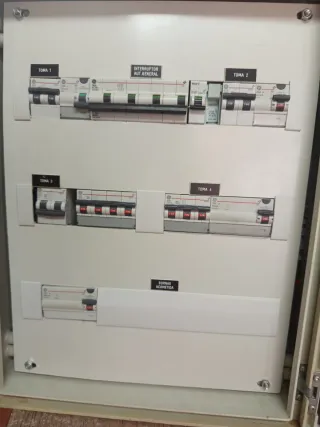 Cuadro eléctrico obra