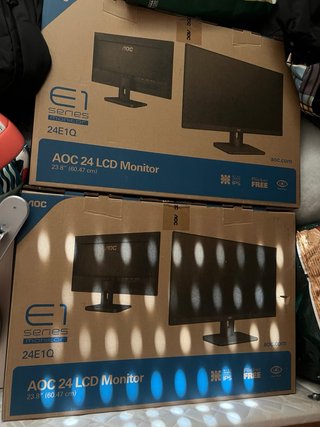 AOC 24E1Q Monitor 24 Pulgadas FHD, 6OHz, pantalla