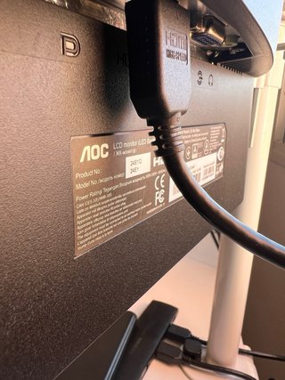 AOC 24E1Q Monitor 24 Pulgadas FHD, 6OHz, pantalla