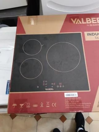 Placa Inducción Valberg 3 Zonas