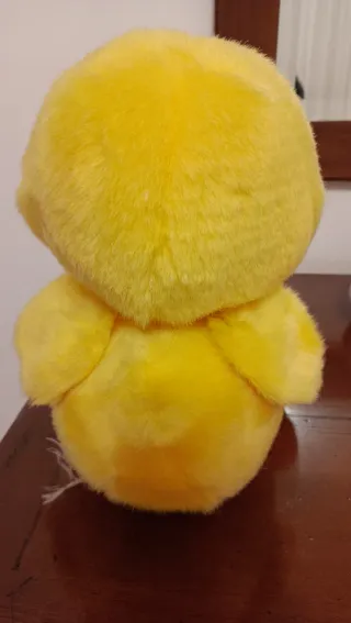 Paperotta peluche giallo con fiocco