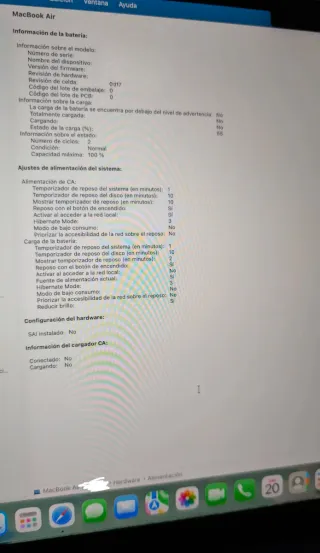 MacBook Air 15 M2 (2023) - 2 ciclos