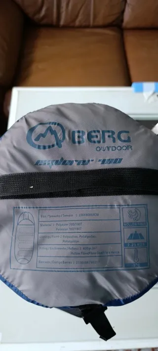 LOTES 3 Sacos de Dormir Azules y Grises