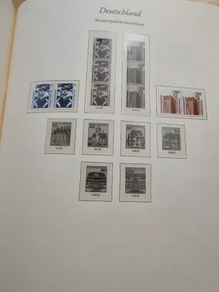 Album Francobolli Germania 1979-1990 MNH