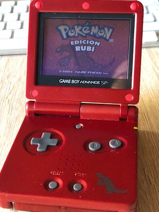 GBA SP Ed. Pokémon Roja