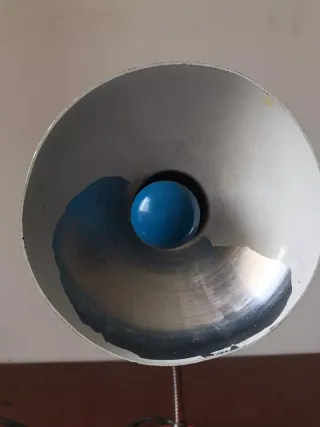 Lampada da tavolo Veneta Lumi rossa abat-jour