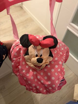 Saltador Puerta Bebé Minnie Mouse Bright Starts