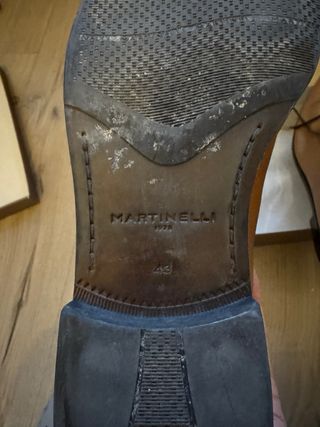 Zapatos Martinelli Marrón Talla 43