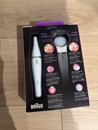 Braun FaceSpa 810 Depiladora y Limpiadora Facial