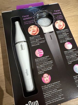 Braun FaceSpa 810  Depiladora y Limpiadora Facial