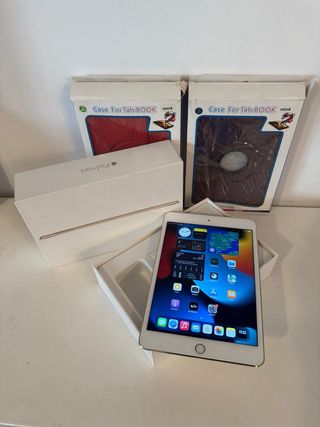 iPad mini 4 64GB dorado.
